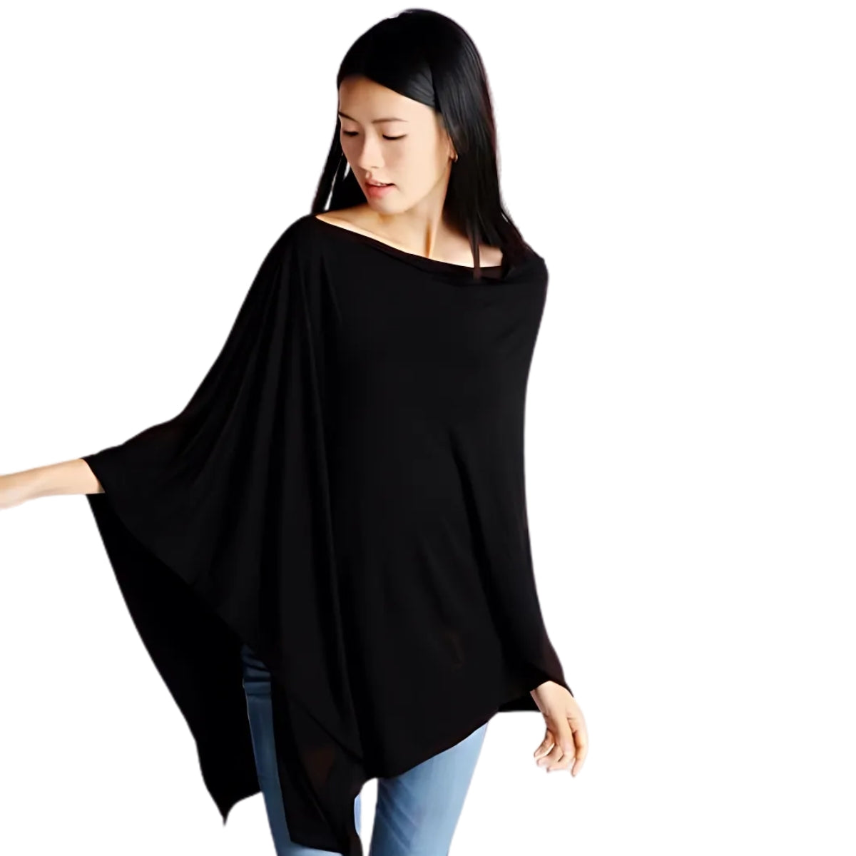 MPJ Bamboo Nursing Poncho, Regular/XL (14 Types) - Pupsik Singapore