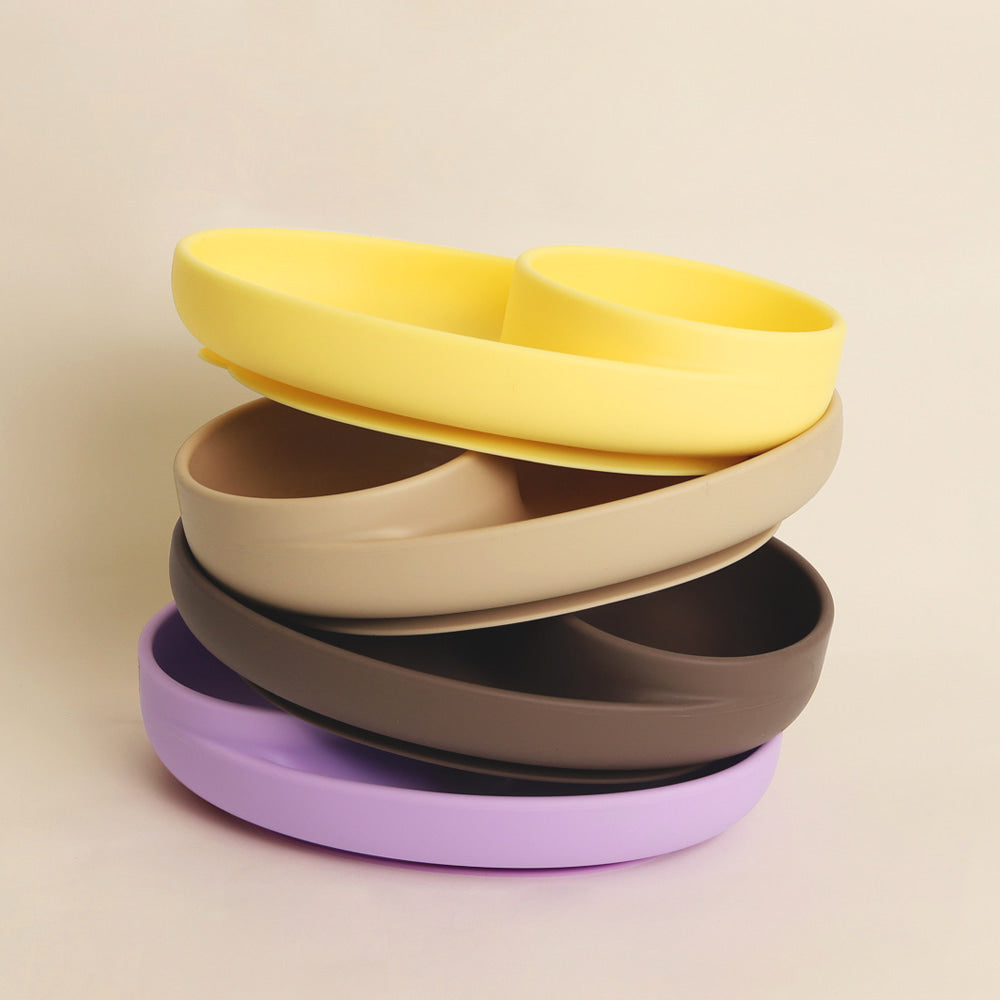 Monee Silicone Twin Suction Bowl (4 Colours)