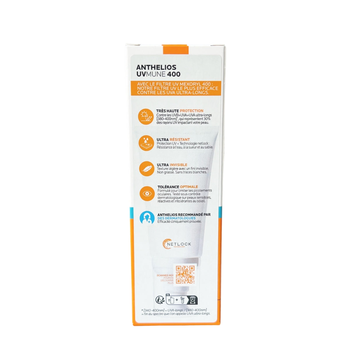 La Roche-Posay Anthelios UVMune 400 Hydrating Cream Fragrance-Free Sunscreen SPF50+ (50ml) - Made in France - Exp 02/26