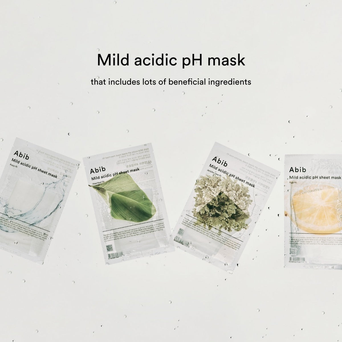 Abib Mild Acidic pH Sheet Mask Jericho Rose Fit, Box of 10 (Exp 10/27)