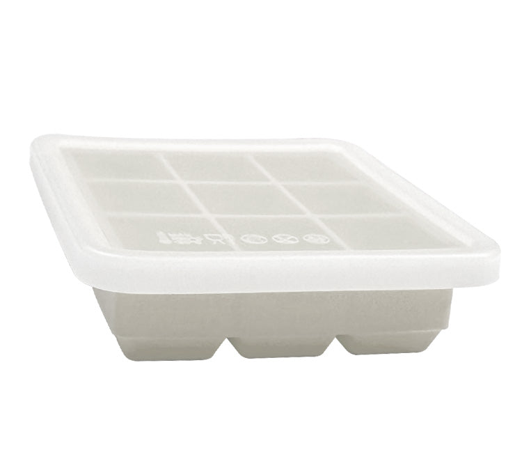Biomom Pop N Go Silicone Food Portion Freezer Tray with Lid, 9 x 32ml (5 Colors) - Pupsik Singapore