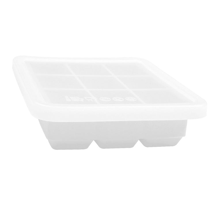Biomom Pop N Go Silicone Food Portion Freezer Tray with Lid, 9 x 32ml (5 Colors) - Pupsik Singapore