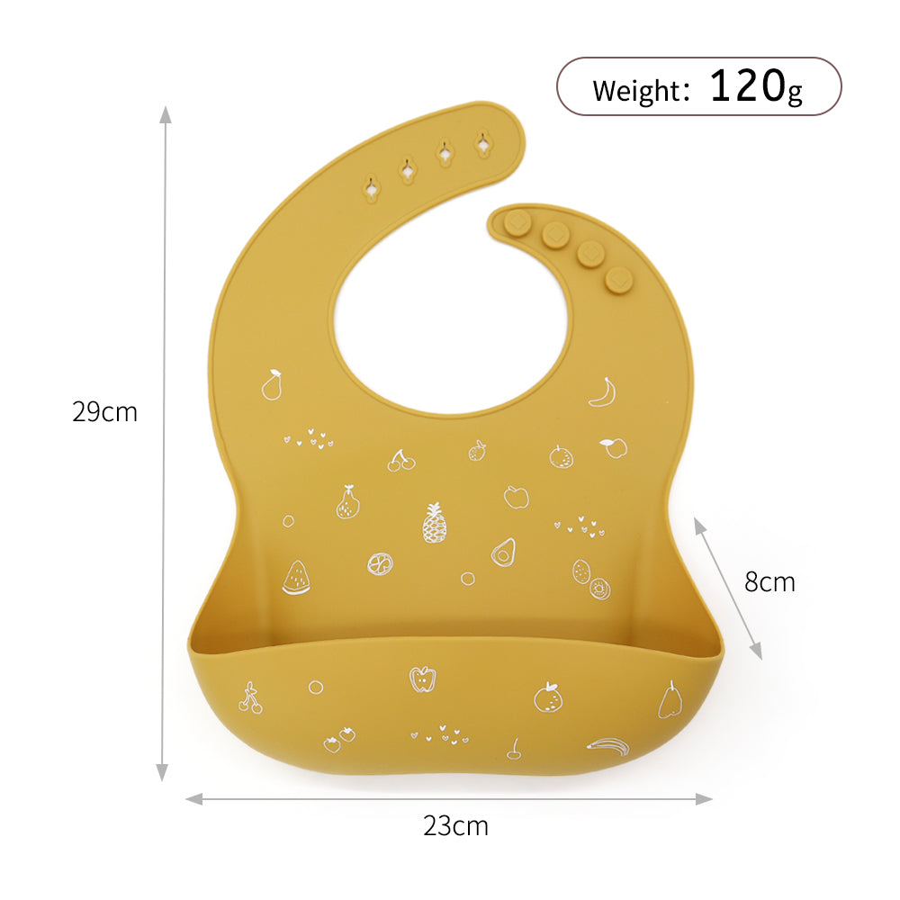 Biomom Silicone Patterned Baby Bibs (21 Designs)