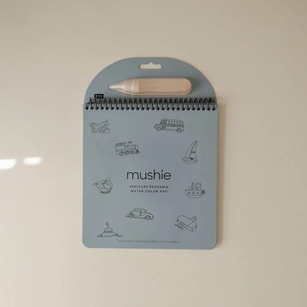 Mushie Reusable Water Color Pad (2 Designs) - Pupsik Singapore