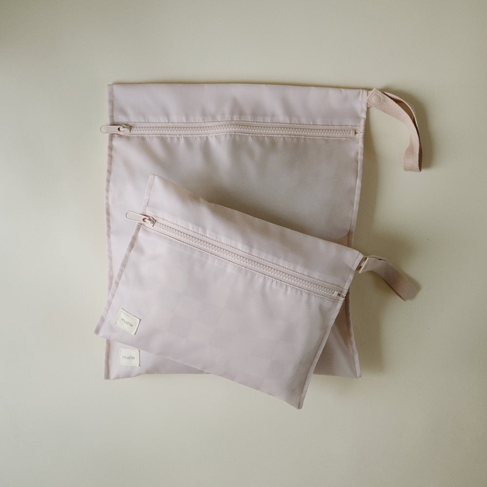 Mushie Water Resistant Wet Bag, 2pcs (5 Colors) - Pupsik Singapore