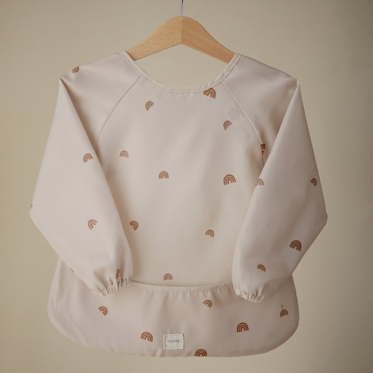 Mushie Long Sleeve Baby Bib (8 Designs) - Pupsik Singapore