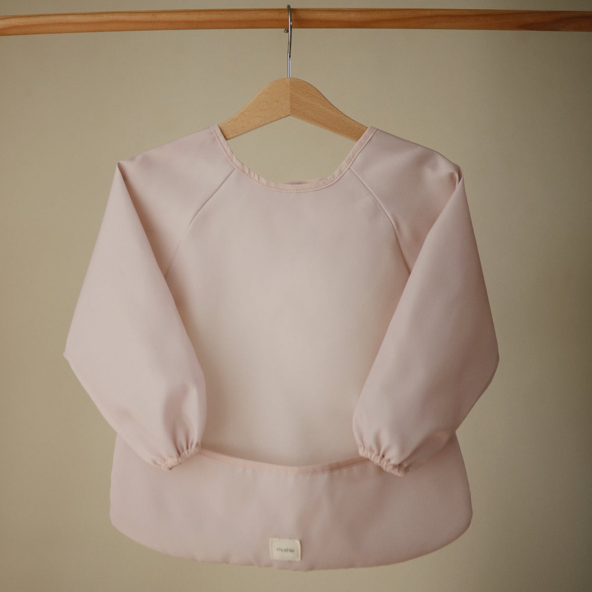Mushie Long Sleeve Baby Bib (8 Designs) - Pupsik Singapore