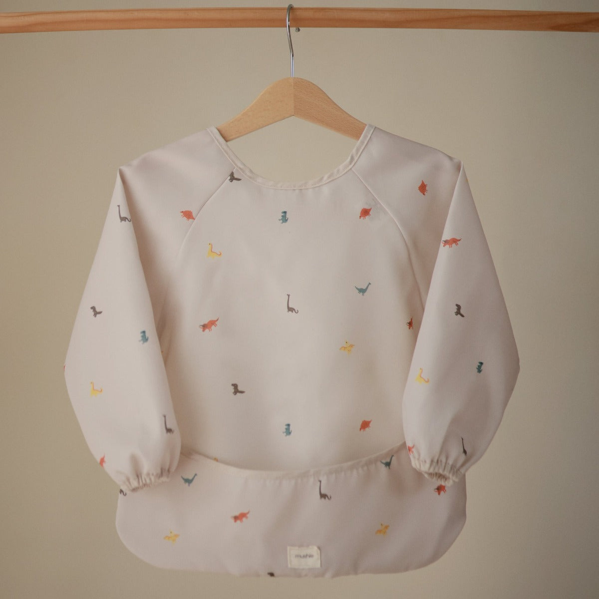 Mushie Long Sleeve Baby Bib (8 Designs) - Pupsik Singapore