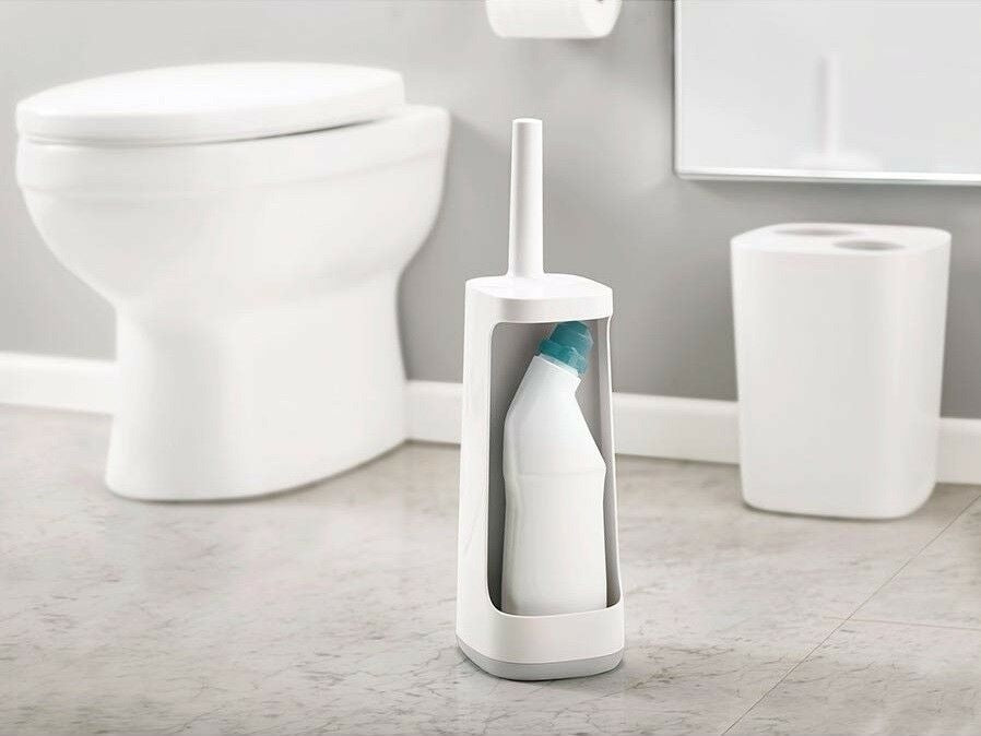 Joseph Joseph Flex Plus Toilet Brush - Grey/White