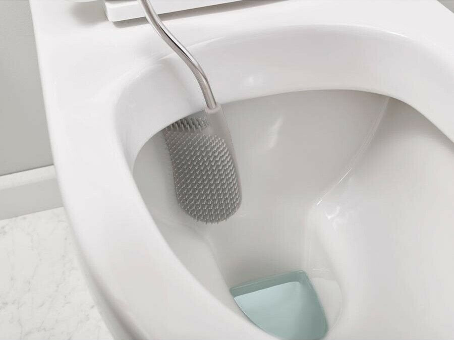 Joseph Joseph Flex Plus Toilet Brush - Grey/White