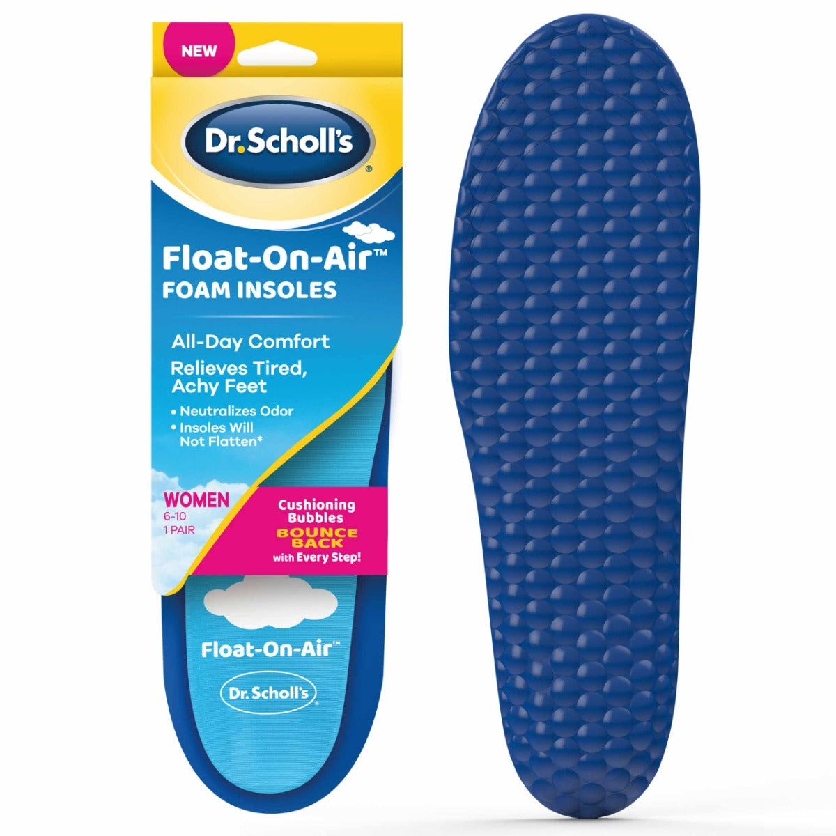 Dr Scholl's Comfort Float-On-Air Insoles (2 Sizes)