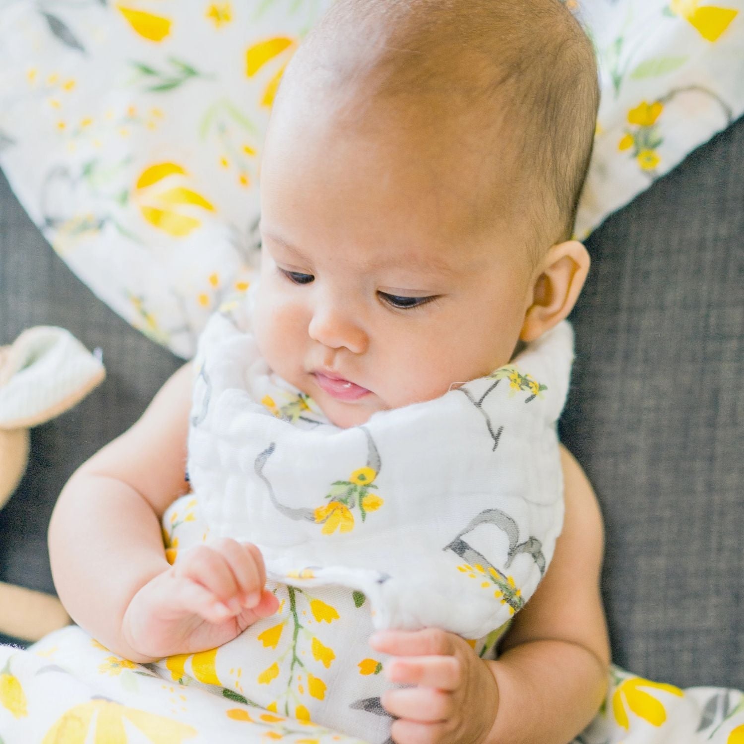 Bebe Au Lait Oh-So-Soft Muslin Bandana Bib (14 Designs) - Pupsik Singapore