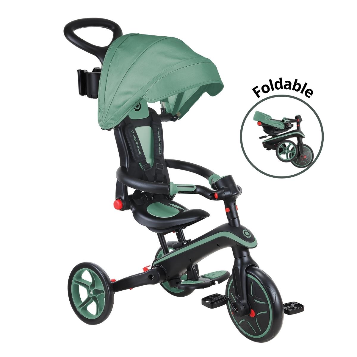 Globber Explorer Trike Foldable 4-in-1 (5 Colors)