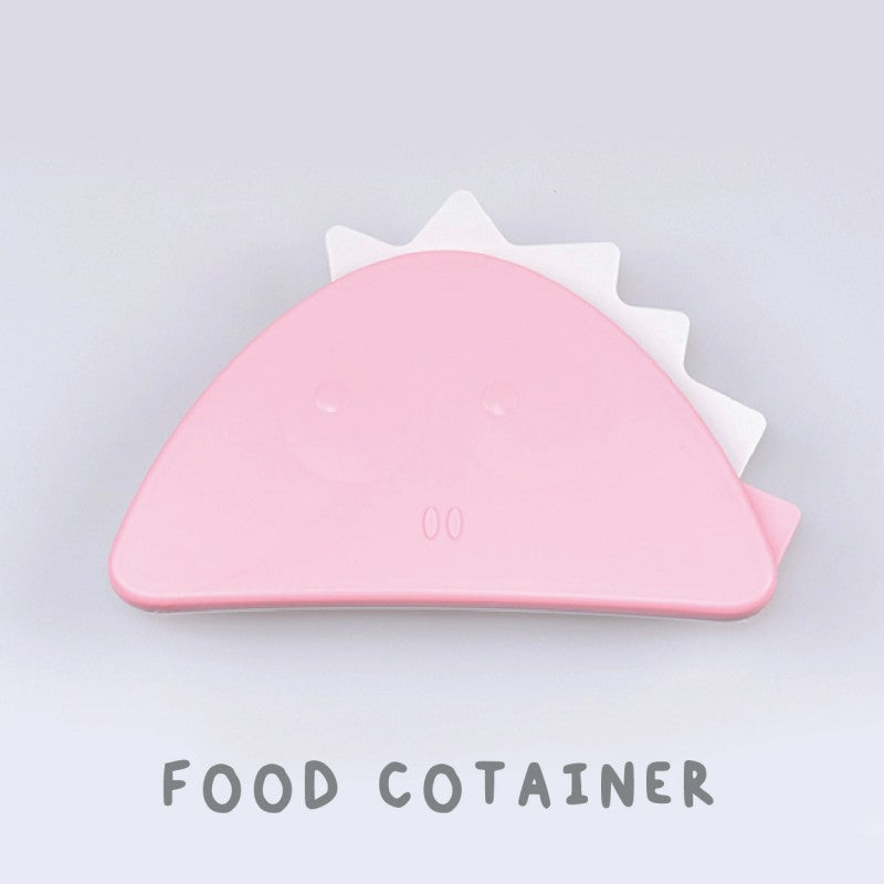 Monee Dinosaur Food Storage Container with Lid (2 Colours) - Pupsik Singapore
