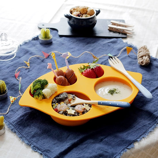 Monee Silicone Non-Slip Suction Food Plate