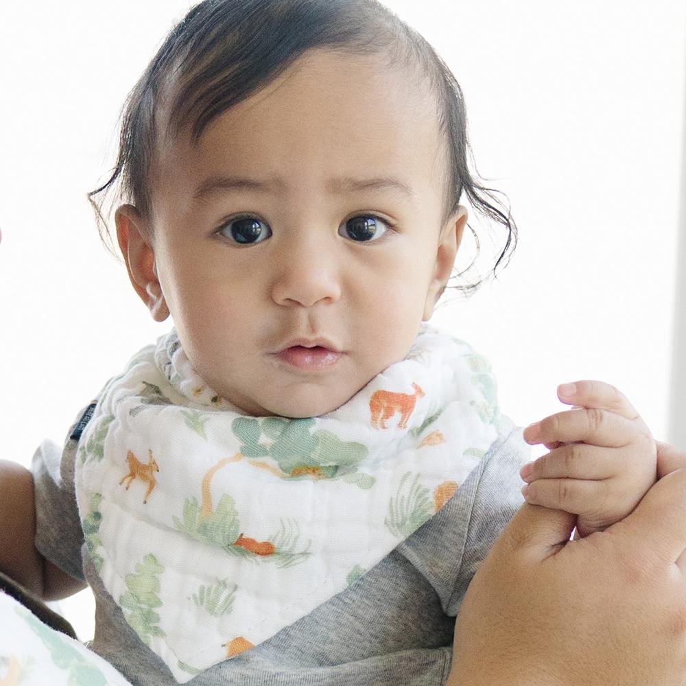 Bebe Au Lait Classic Muslin Bandana Bib, 2pk (10 Designs) - Pupsik Singapore