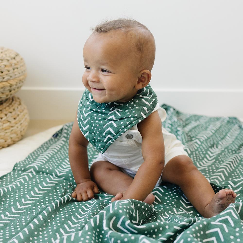 Bebe Au Lait Classic Muslin Bandana Bib, 2pk (10 Designs) - Pupsik Singapore