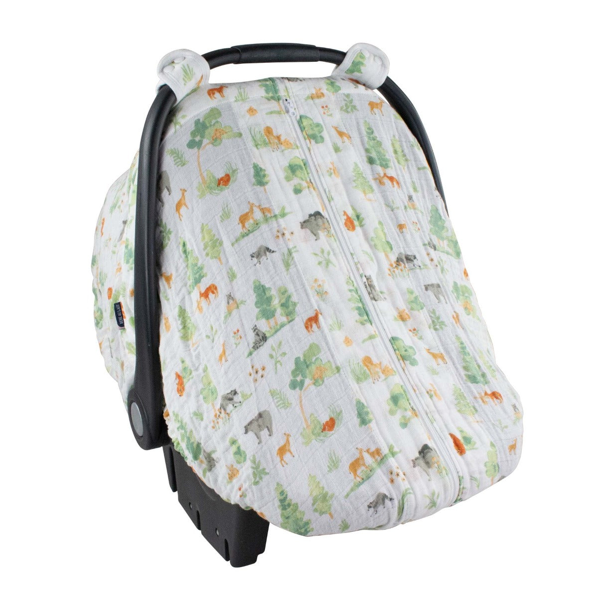 Bebe Au Lait Muslin Infant Car Seat Covers (4 Designs) - Pupsik Singapore