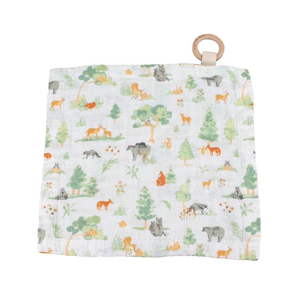Bebe Au Lait Classic Muslin Teether Blanket (3 Designs)