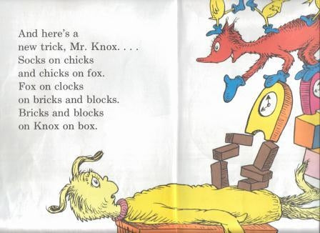 Fox in Socks: Dr. Seuss's Book of Tongue Tanglers Board Book