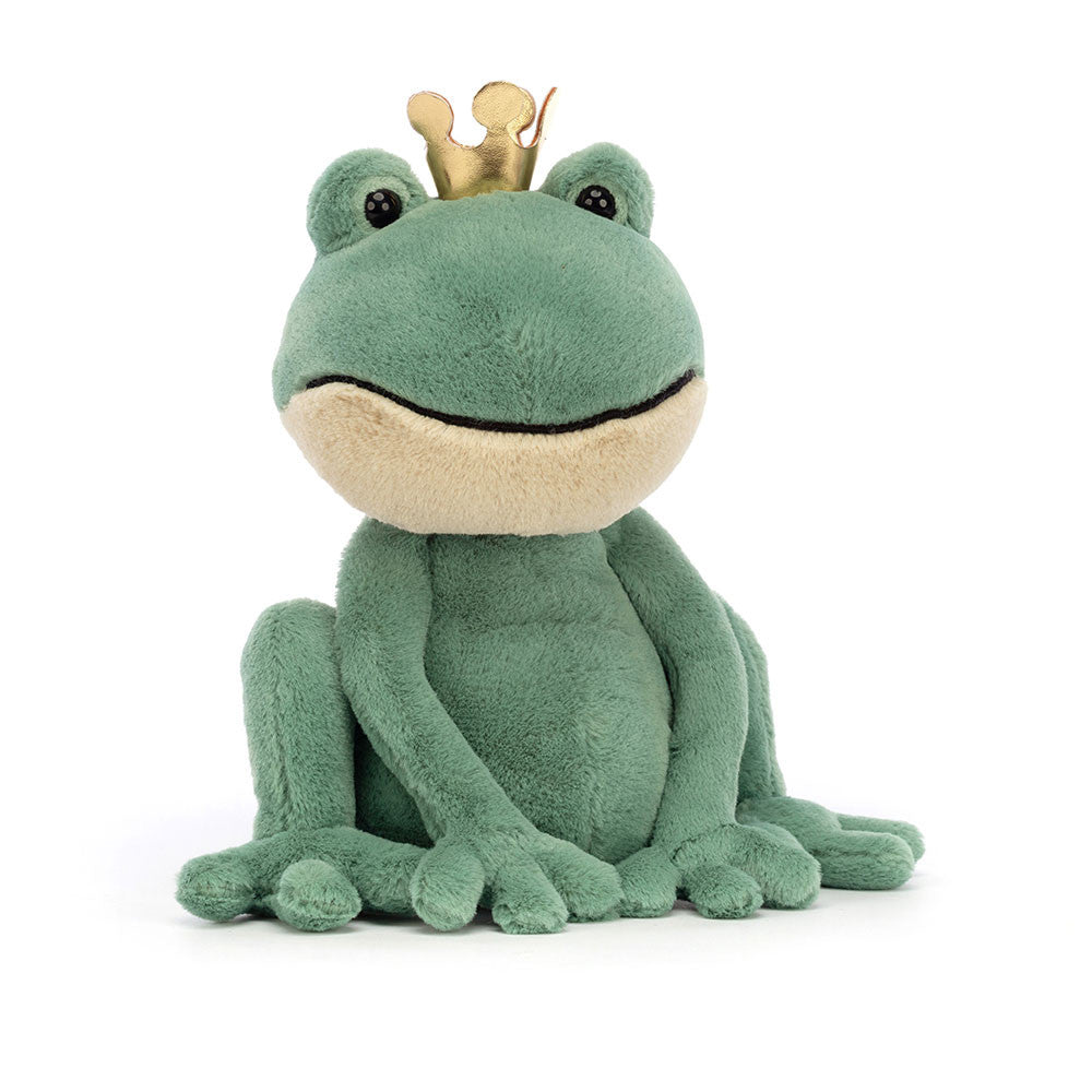 Jellycat Fabian Frog Prince Soft Toy (23cm)