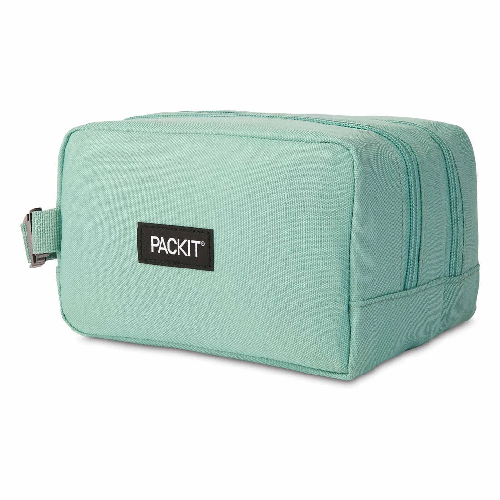 PackIt Freezable Dual Snack Bag - Sage