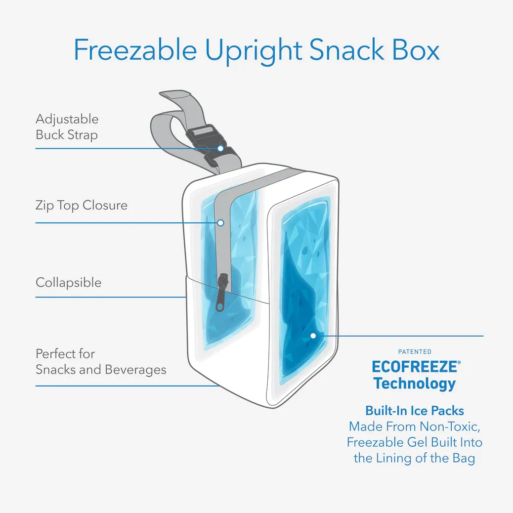 PackIt Freezable Upright Snack Box (3 Colors)
