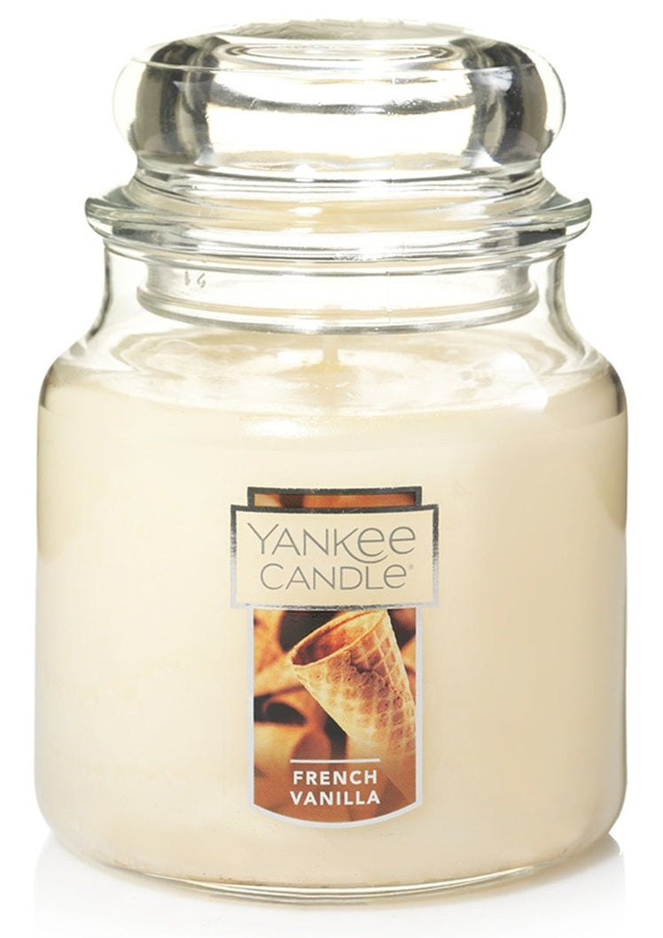Yankee Candle Medium Jar Candle (14.5oz) - French Vanilla