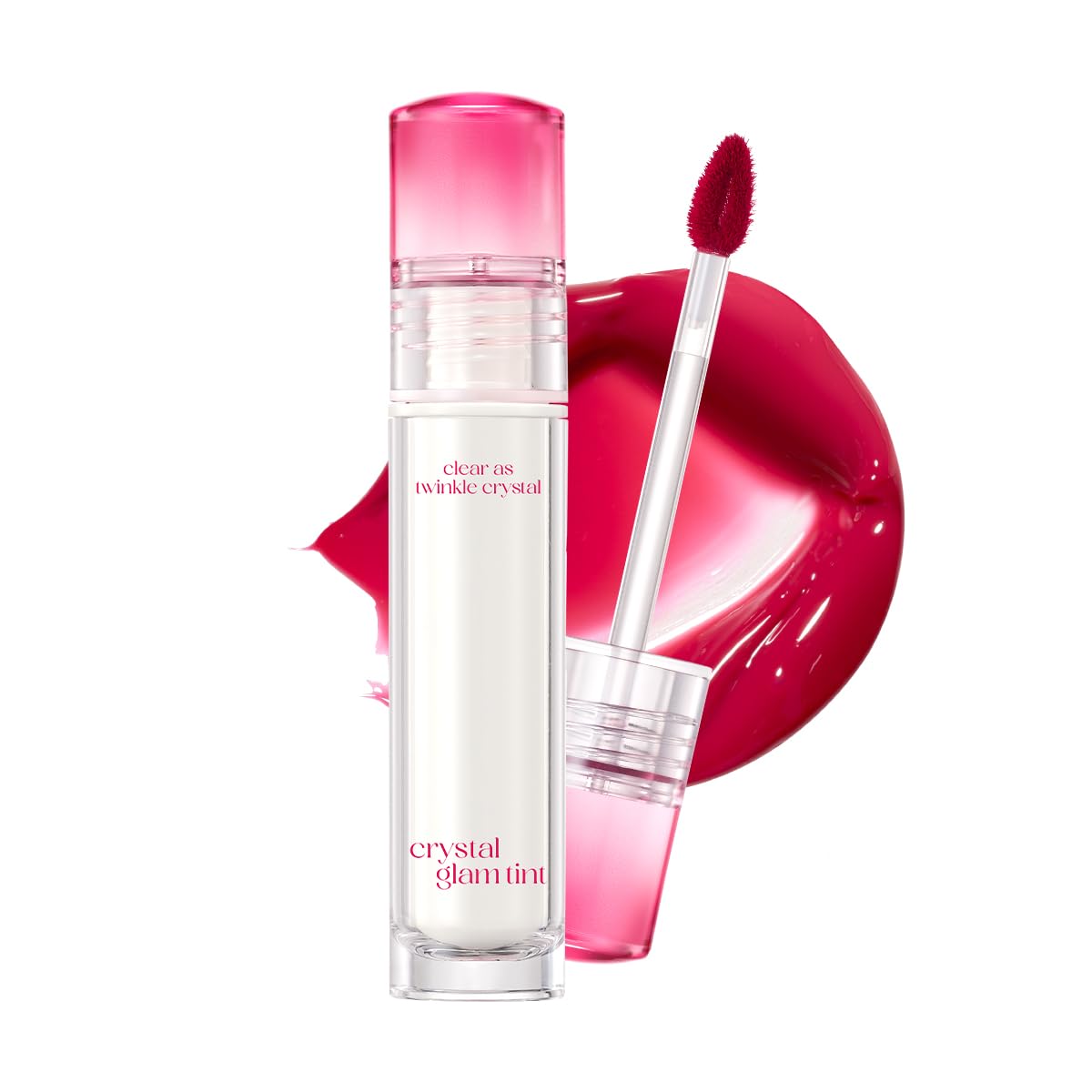 CLIO Crystal Glam Lip Tint, 3.4g (12 Shades) - Pupsik Singapore