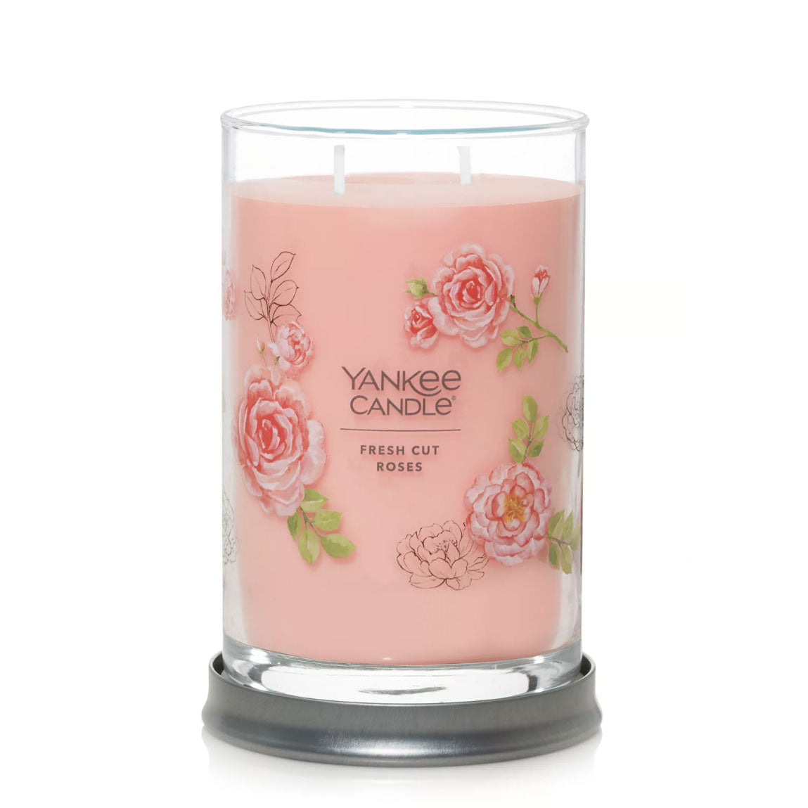 Yankee Candle Signature Large Tumbler Candle, 2-wicks (20oz) - Fresh Cut Roses
