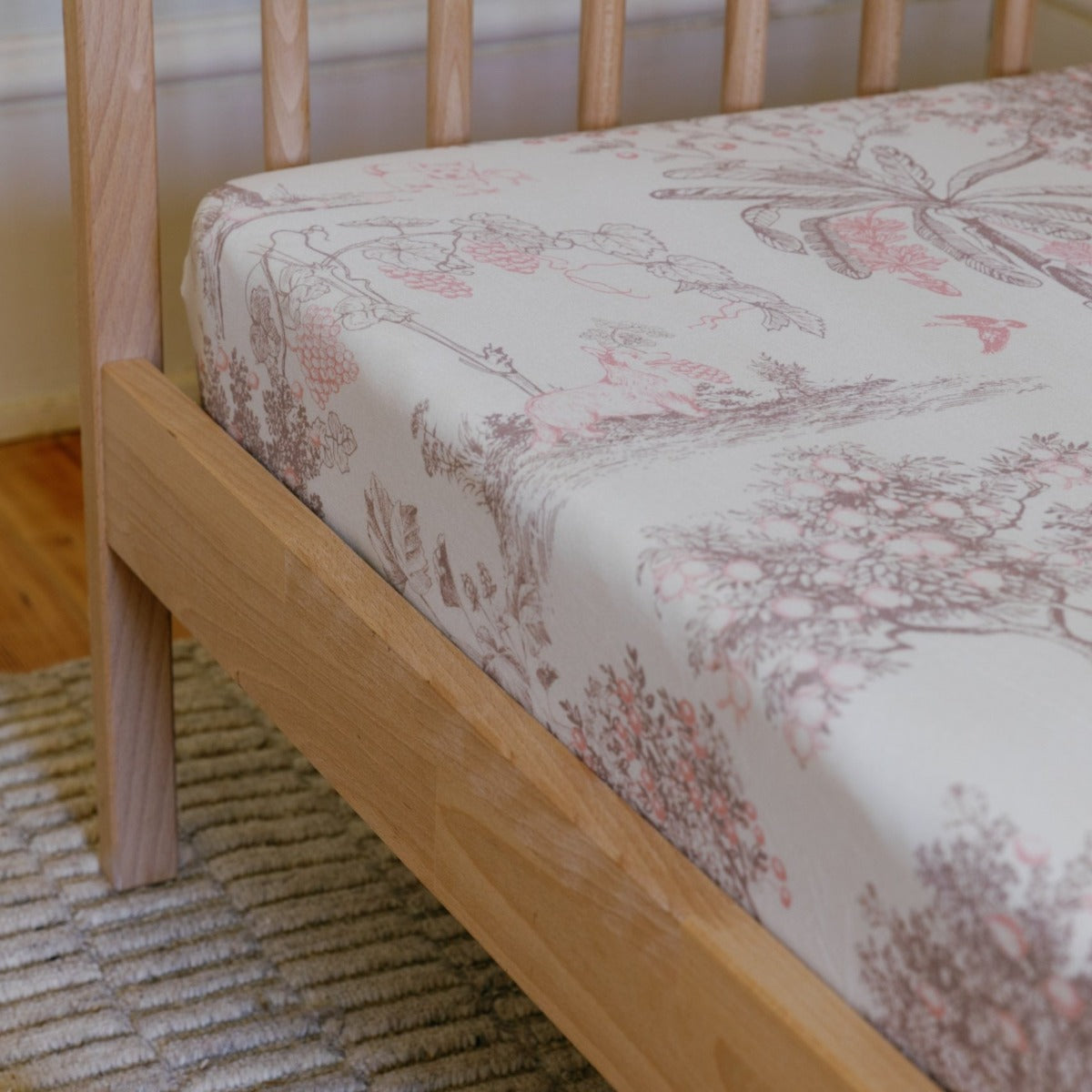 House of Holly Luxe Bamboo Crib Sheet (12 Designs) - Pupsik Singapore
