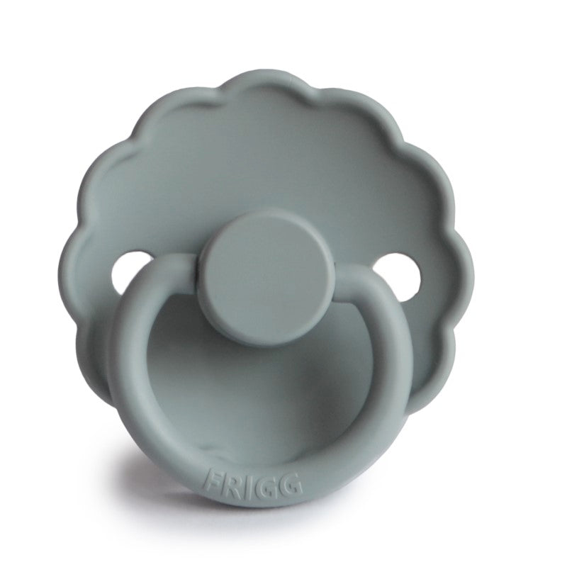 FRIGG Daisy Latex Baby Pacifiers, 1pk – French Grey (2 Sizes)