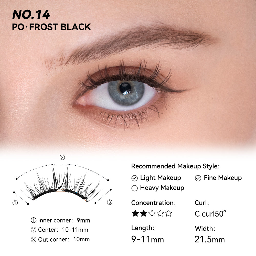 WOSADO Soft Magnetic Eyelashes (20 Types) - Pupsik Singapore