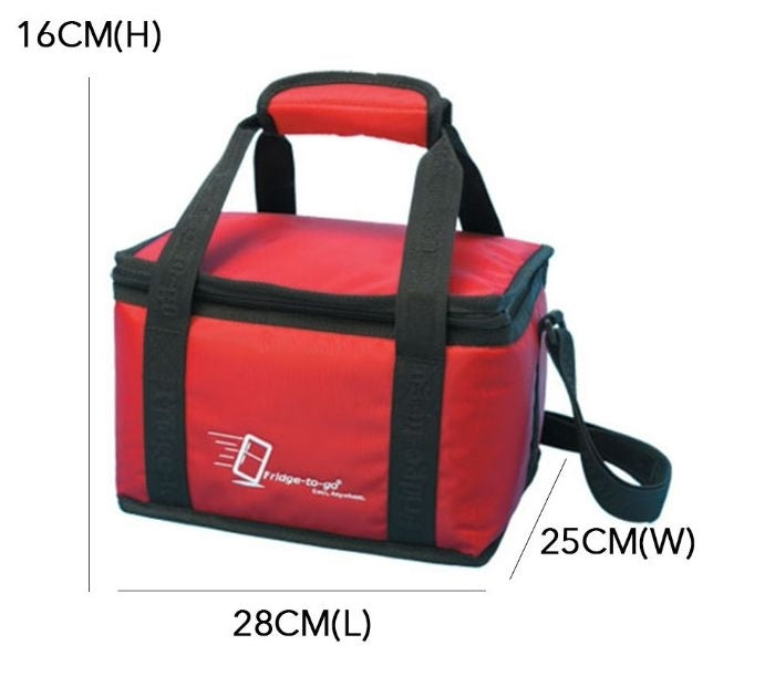 Fridge-To-Go Victoria SB Cooler Bag - Black (8 Panels)