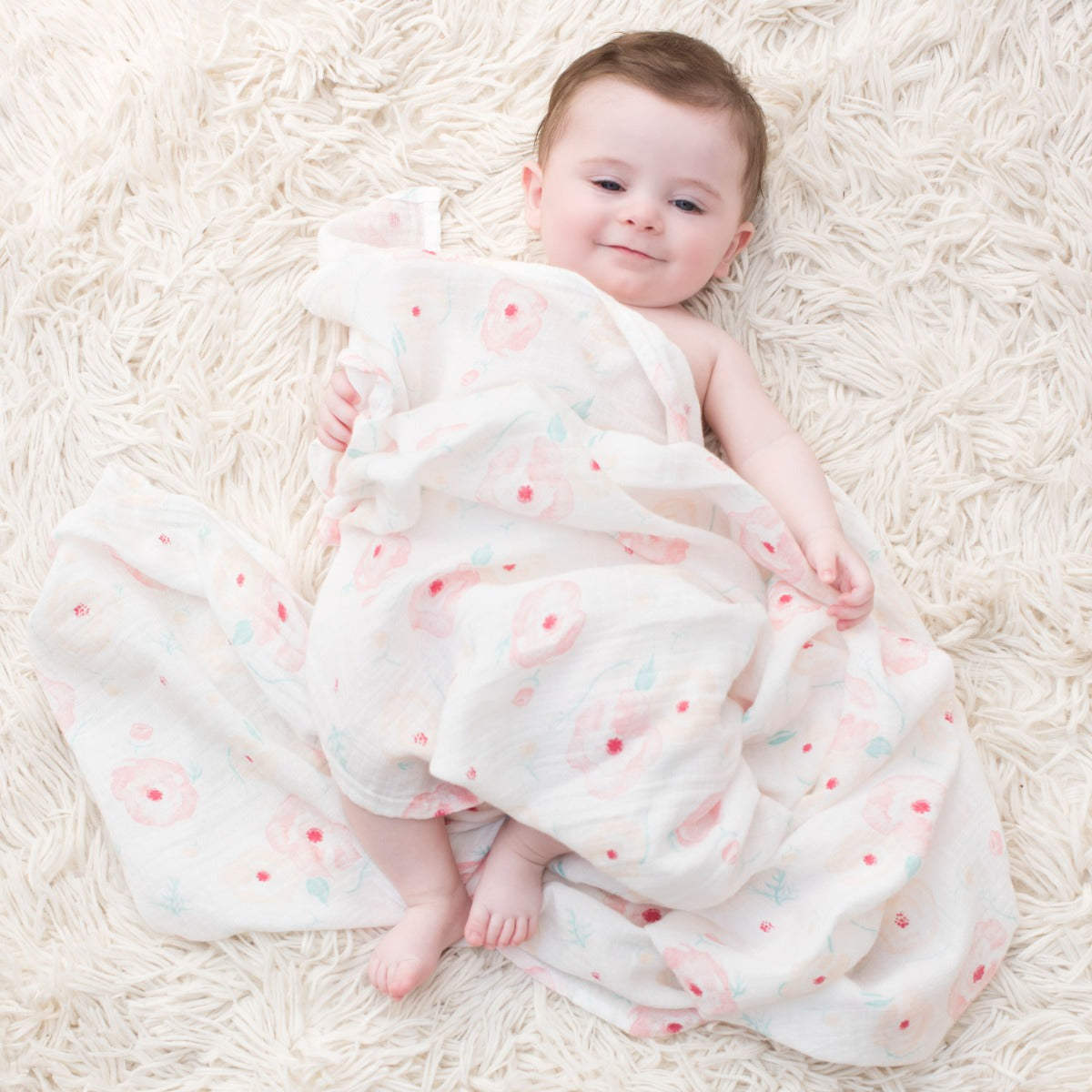 Aden Anais Essentials Muslin Cotton Swaddle (44 x 44 in), 4pk (31 Designs) - Pupsik Singapore