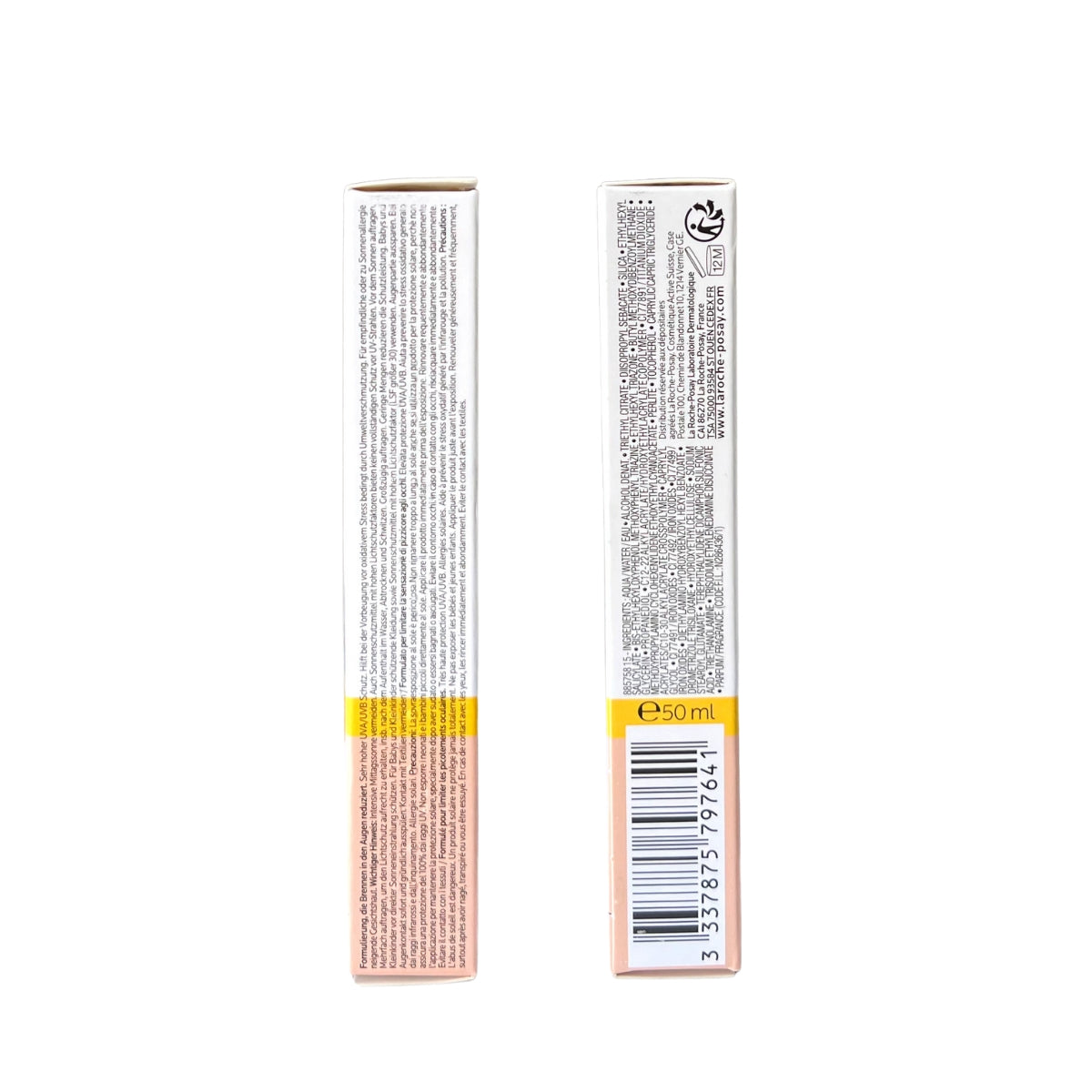 La Roche-Posay Anthelios UVMune 400 Invisible Fluid Tinted Sunscreen, SPF50+  - Made in France - Exp 02/26