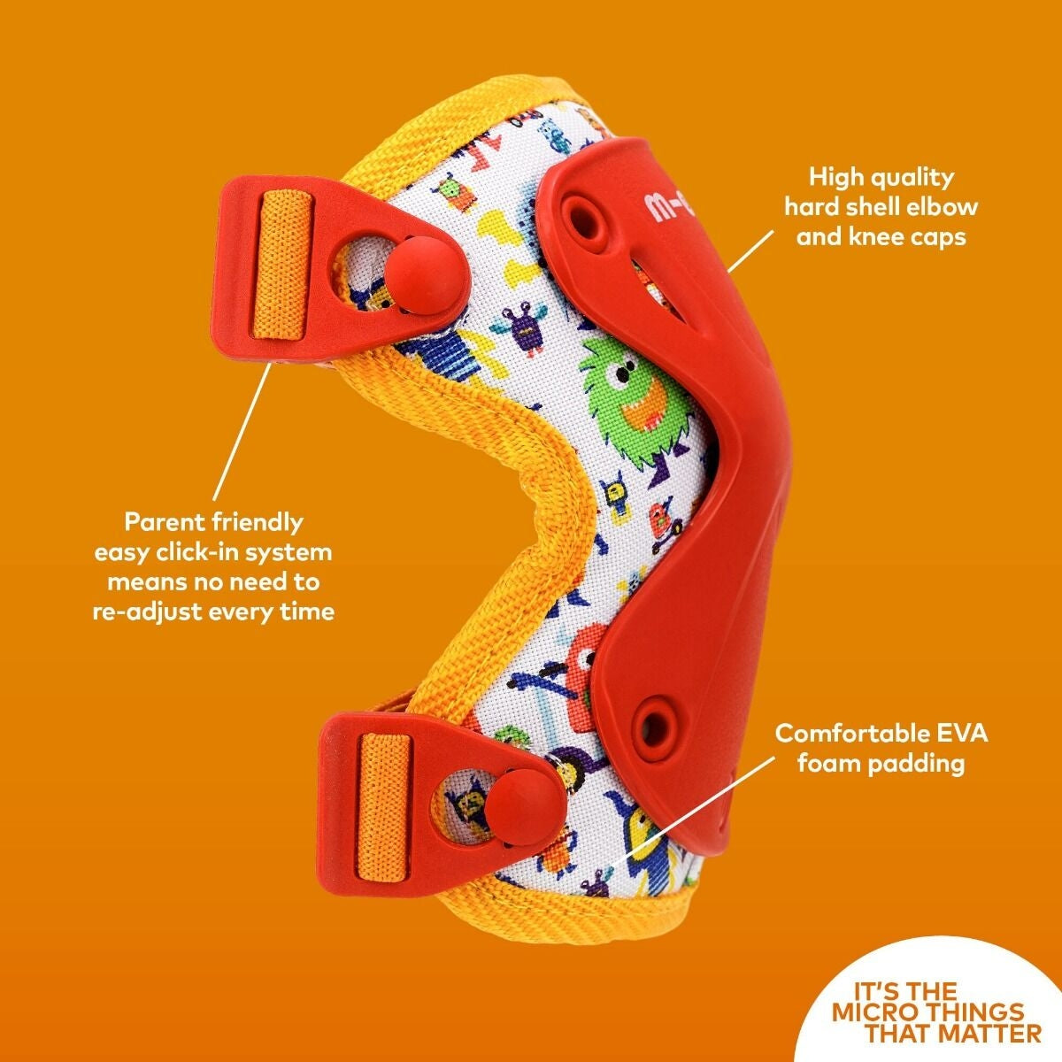 Micro Scooter Knee & Elbow Guards - S (5 Designs) - Pupsik Singapore