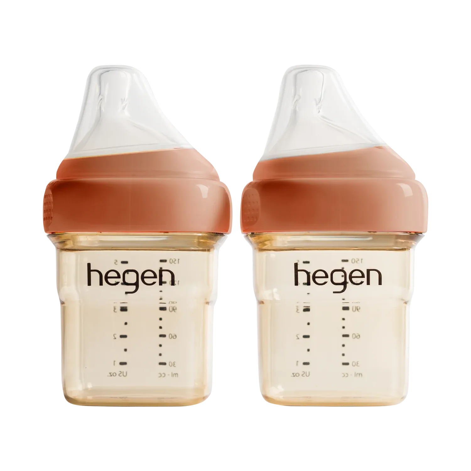 Hegen PCTO™ Milk Feeding Bottle PPSU, 150ml/5oz (2-pack) - 4 Colors