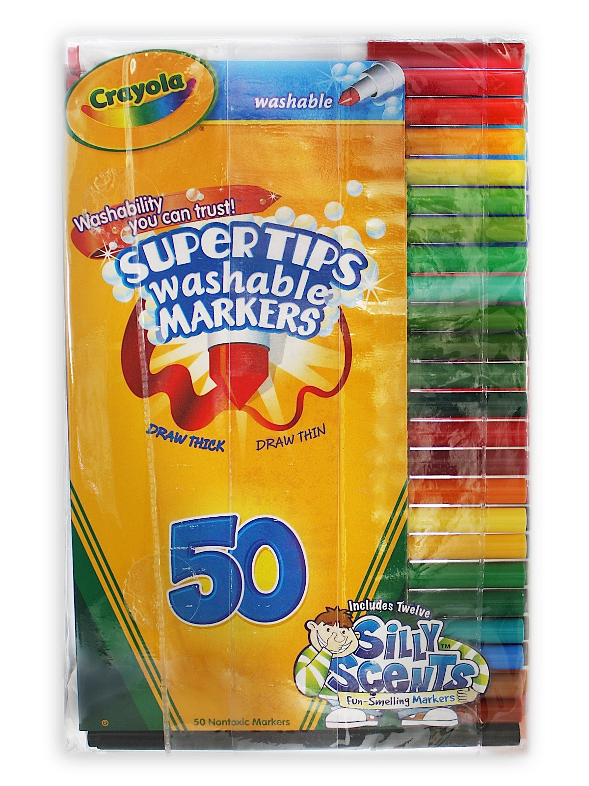 Crayola Super Tips Washable Markers (50pc)