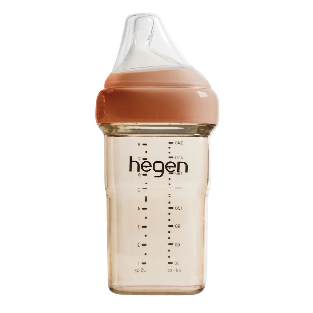 Hegen PCTO™ Milk Feeding Bottle PPSU , 240ml/8oz - 5 Colors