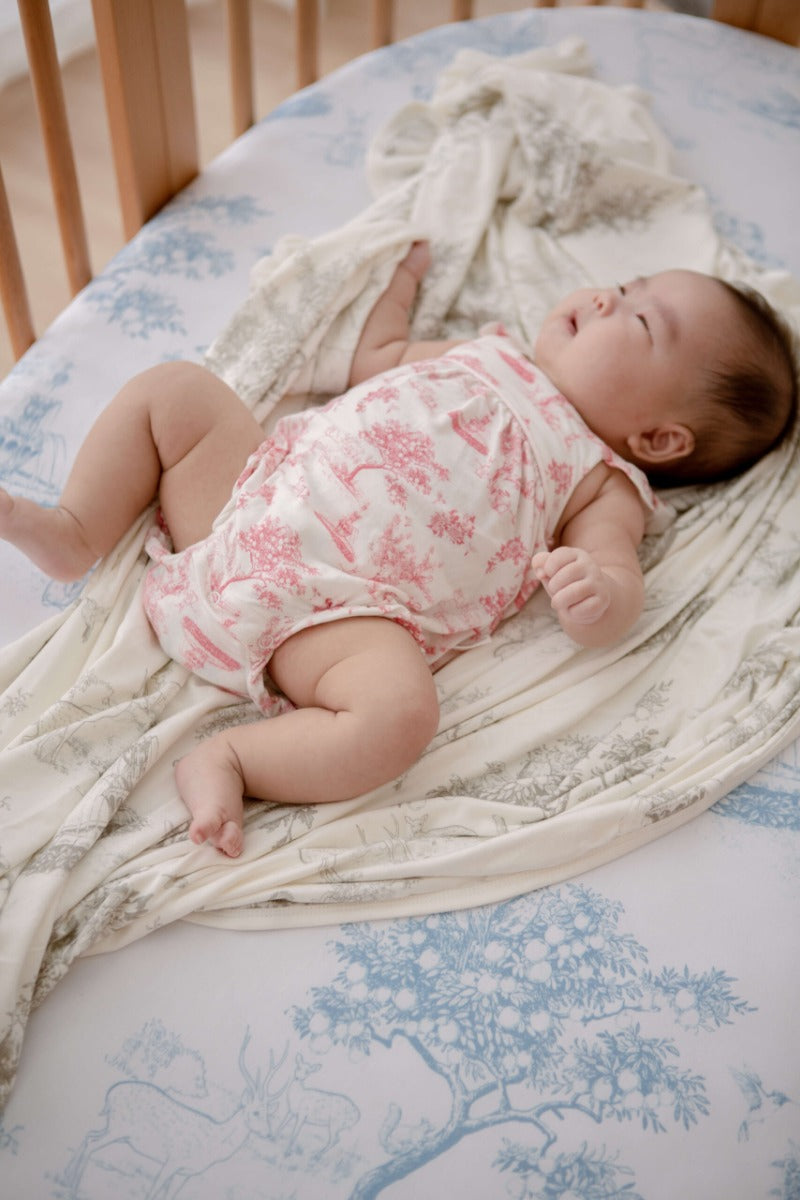 House of Holly Luxe Bamboo Crib Sheet (12 Designs) - Pupsik Singapore