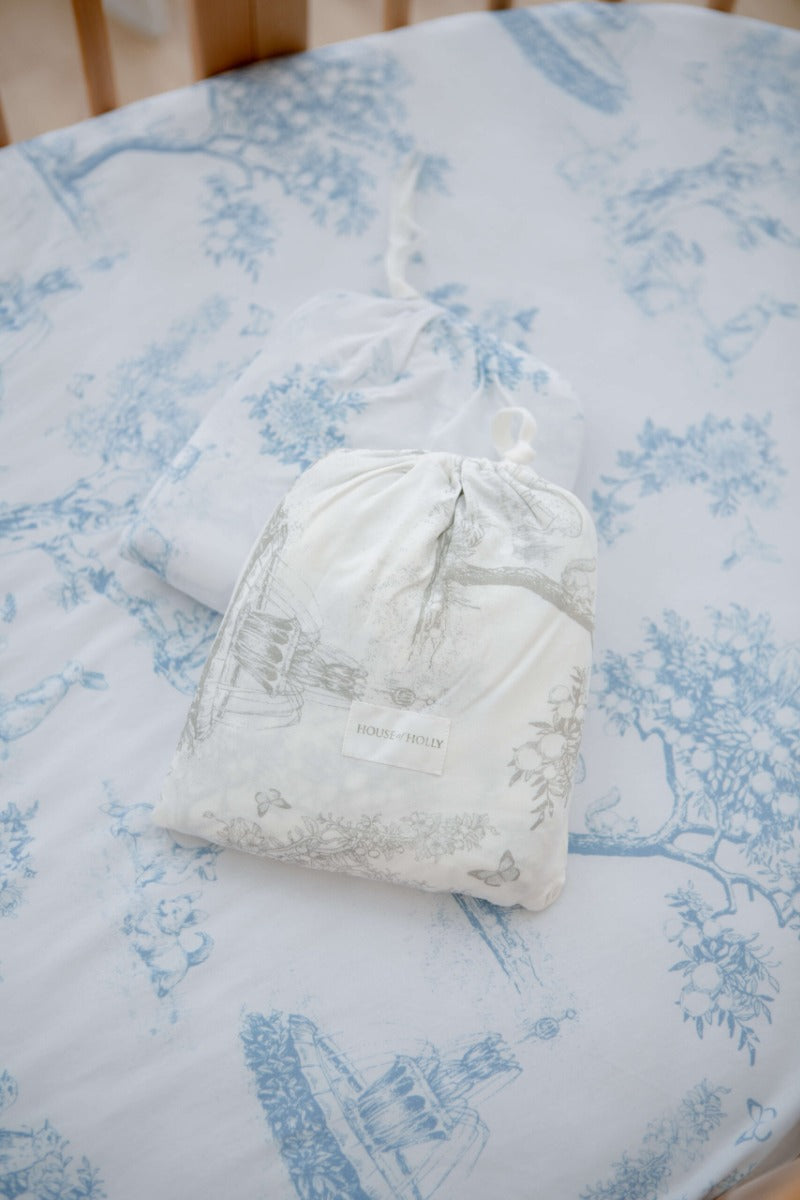 House of Holly Luxe Bamboo Crib Sheet (12 Designs) - Pupsik Singapore