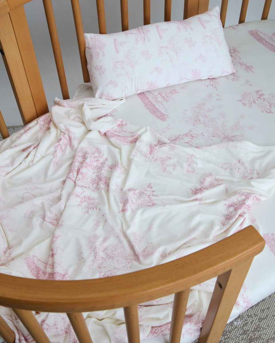 House of Holly Luxe Bamboo Crib Sheet (12 Designs) - Pupsik Singapore
