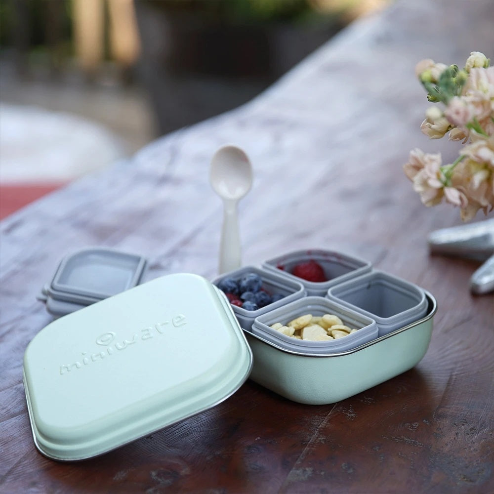 Miniware Silipods Silicone Freezer Storage Containers (2pk) - Grey - Pupsik Singapore