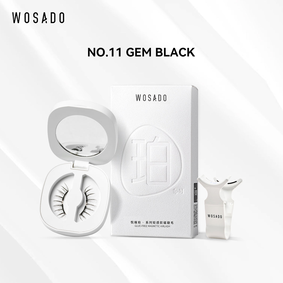 WOSADO Soft Magnetic Eyelashes (20 Types) - Pupsik Singapore
