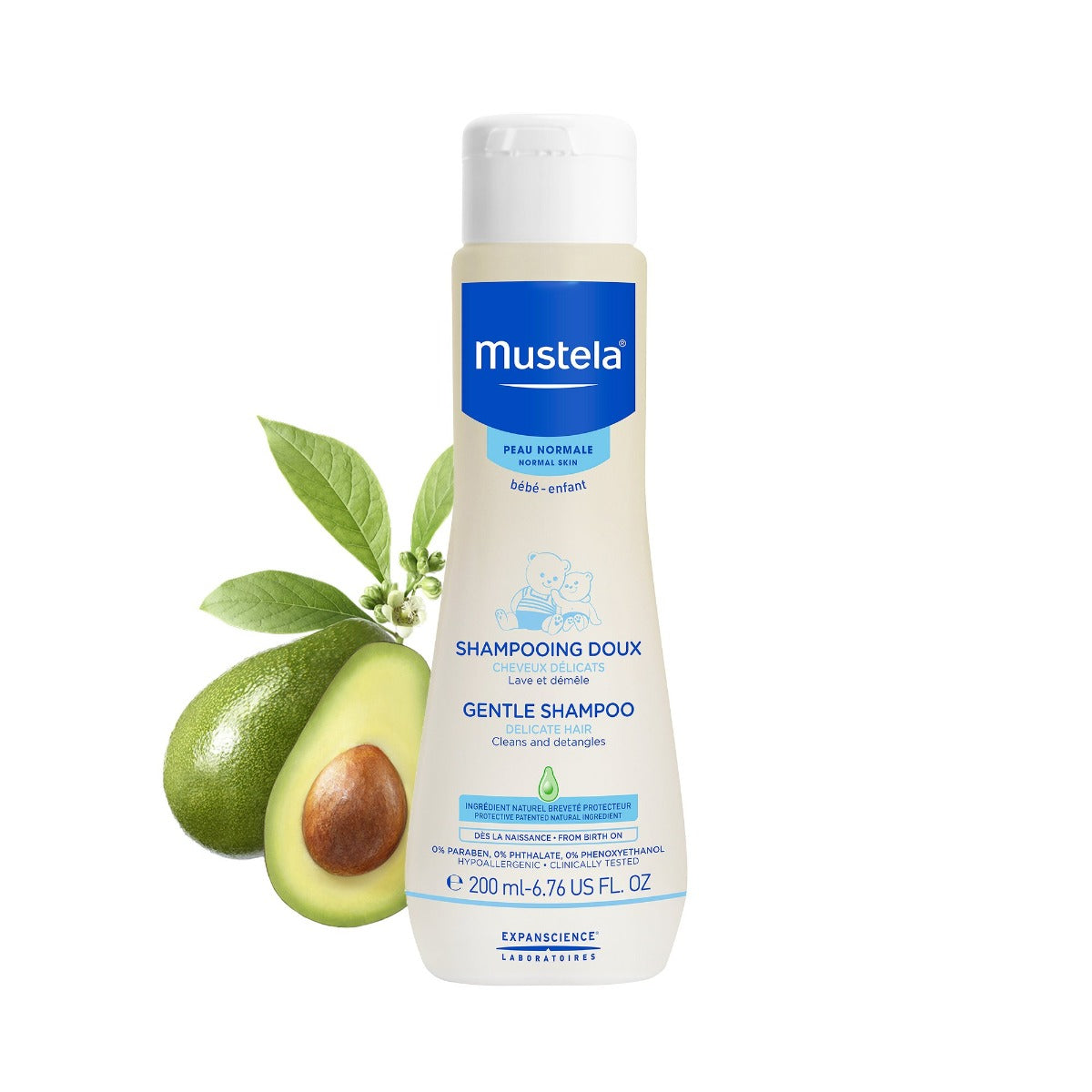 Mustela Gentle Shampoo, 200ml (bef. Baby Shampoo) - exp 02/28
