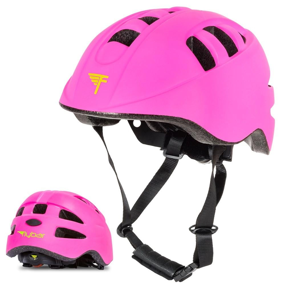 Flybar Junior Sports Helmet - Pink - Pupsik Singapore