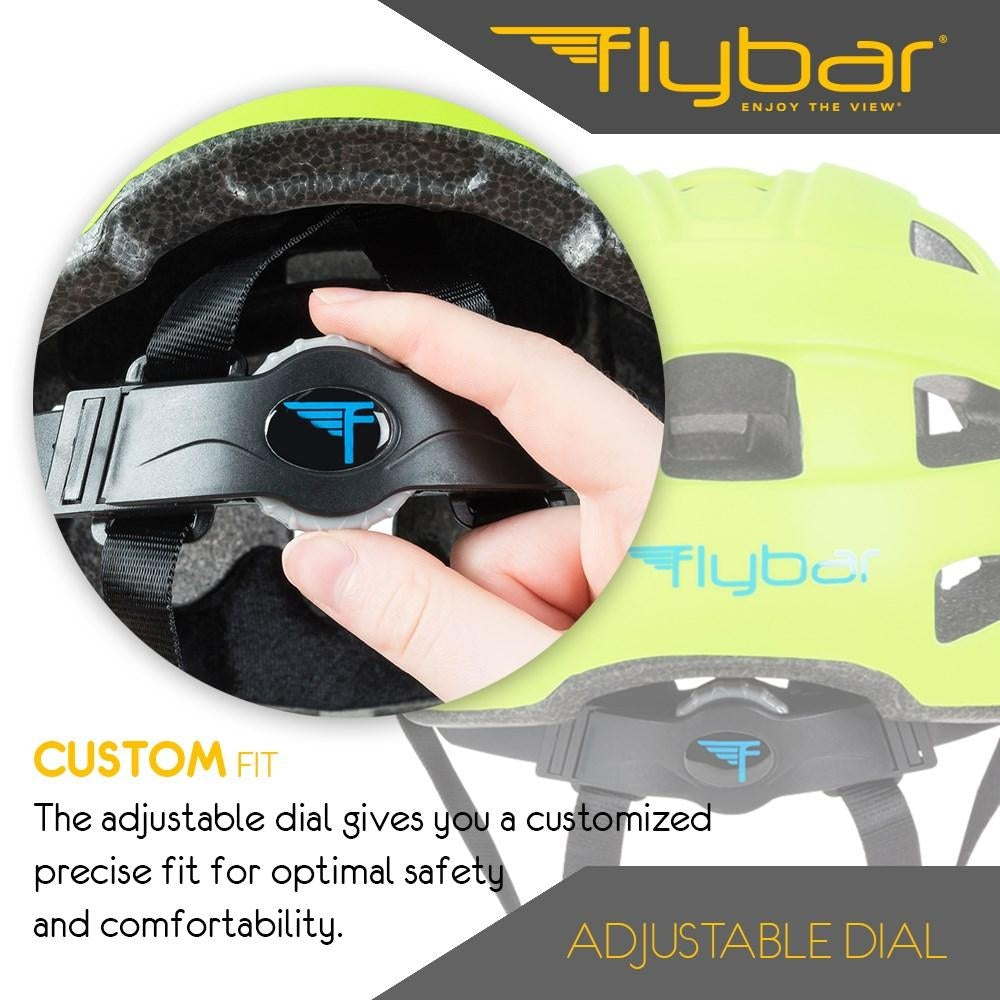 Flybar Junior Sports Helmet - Green - Pupsik Singapore