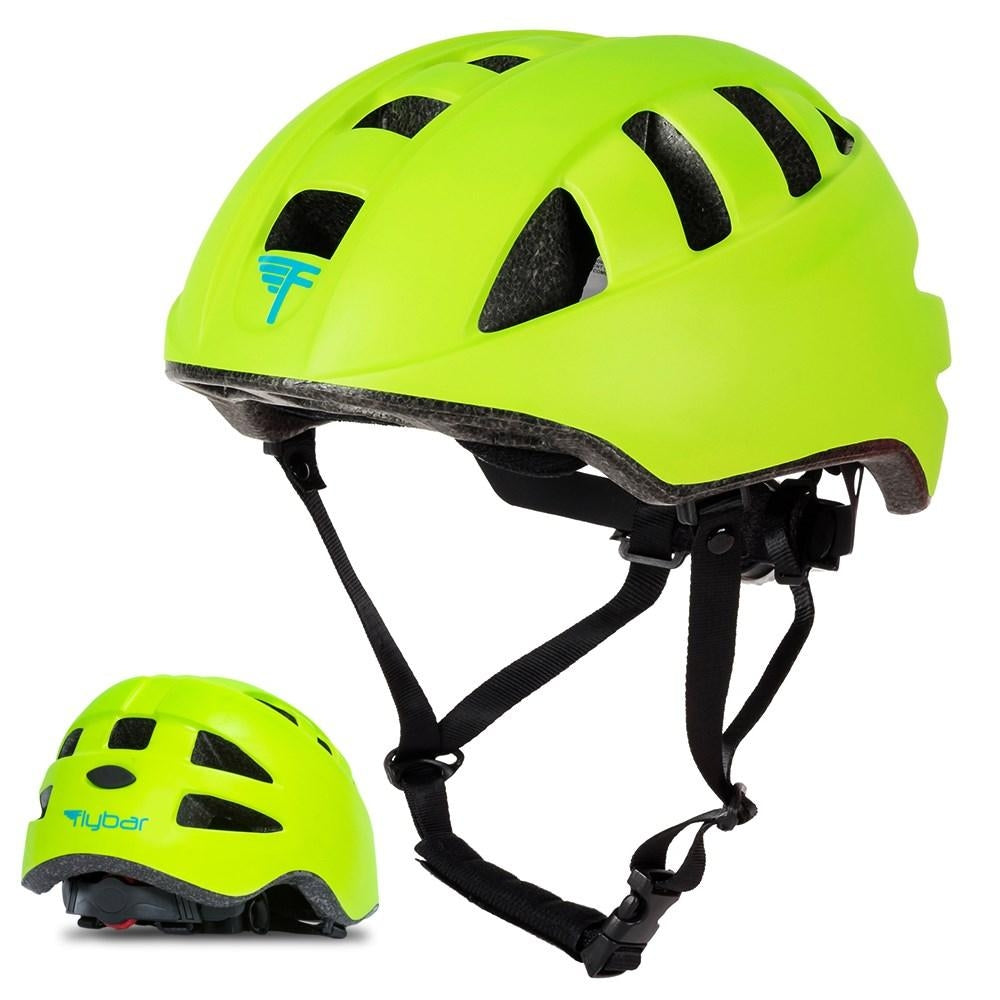 Flybar Junior Sports Helmet - Green - Pupsik Singapore