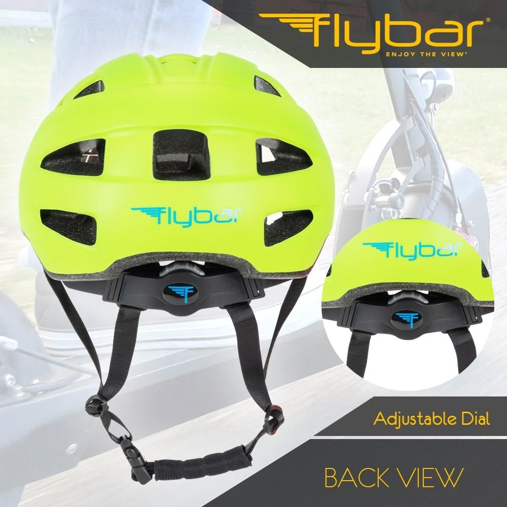 Flybar Junior Sports Helmet - Green - Pupsik Singapore